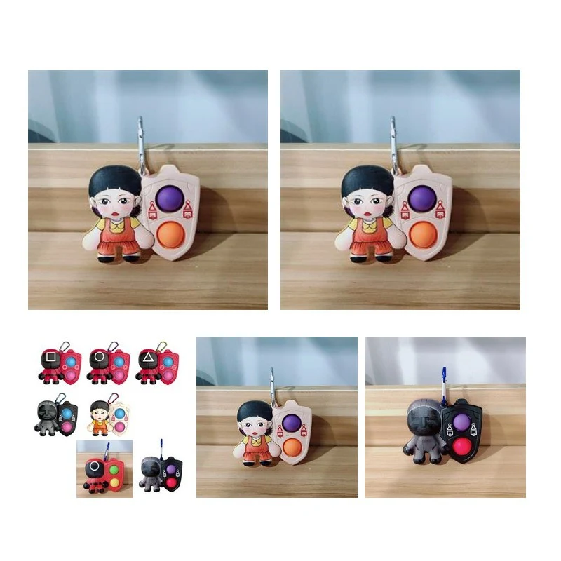 Silicone Push Pop Bubble With Mountaineering Buckle 1