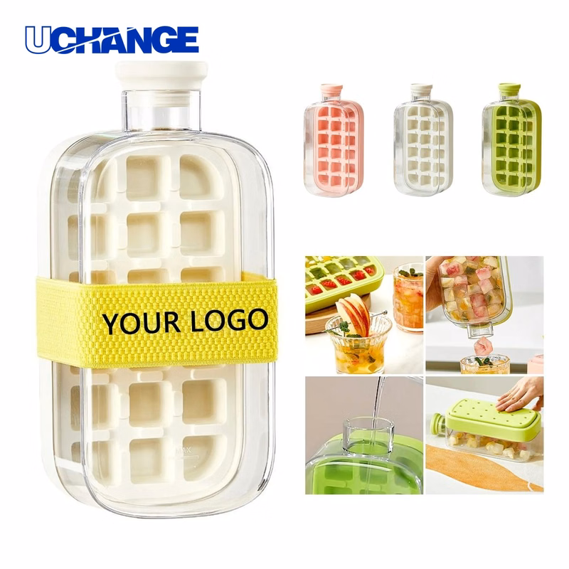 Ice Maker Bottle Drinkware Leak Proof Detachable Structure