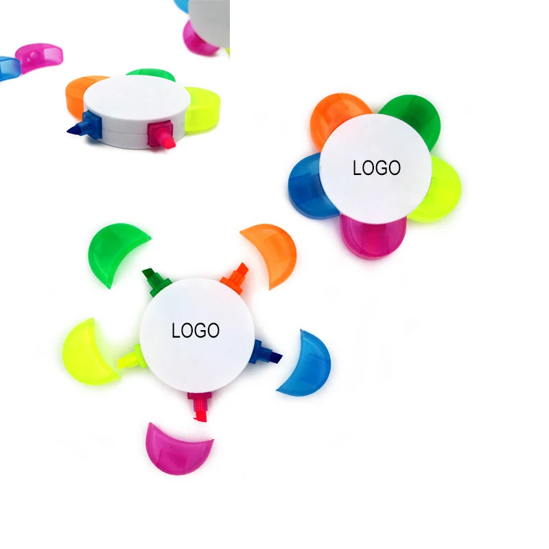 Flower Shaped Petal Highlighter Pen 1