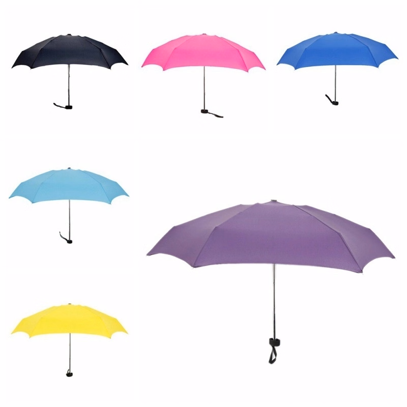 FOLDING TRAVEL UMBRELLA WITH EVA CASE