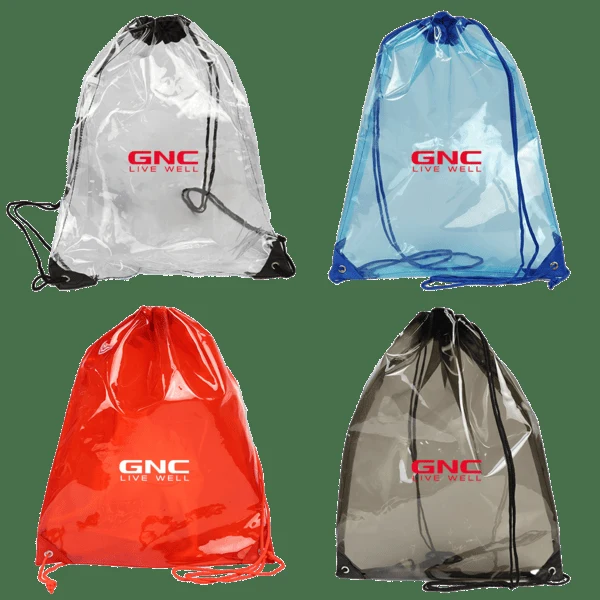 Phoenix Clear Drawstring Backpack 1