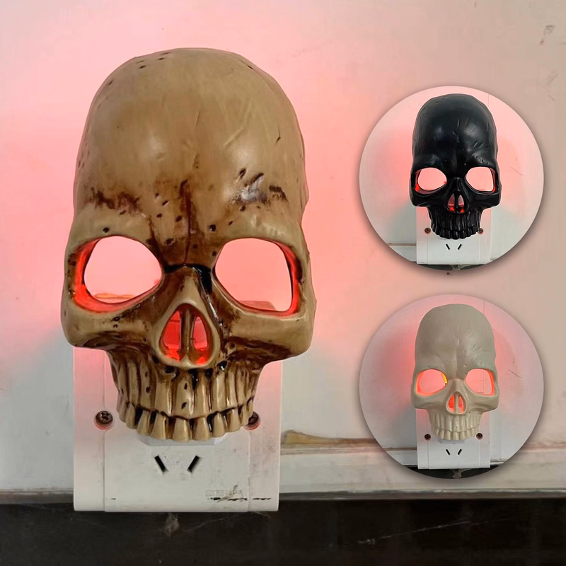 Halloween Skull Night Light