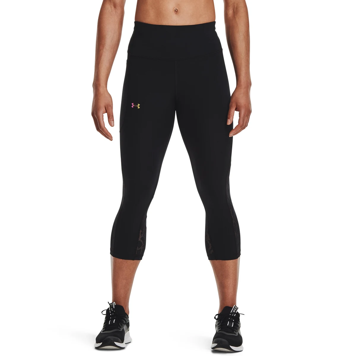 Women's UA RUSH HeatGear No-Slip Waistband Capris 1