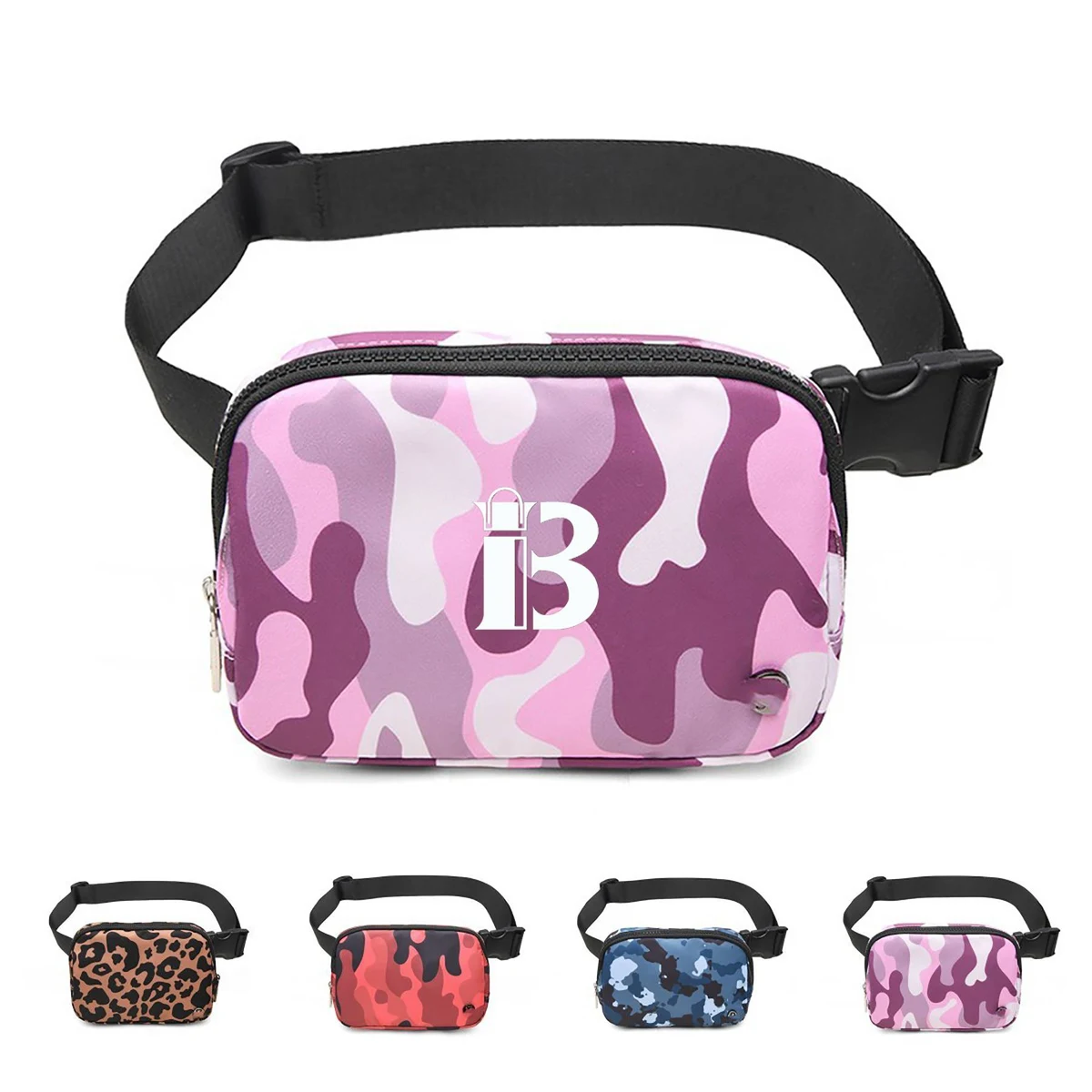Nylon Colorful Belt Waist Bag 1