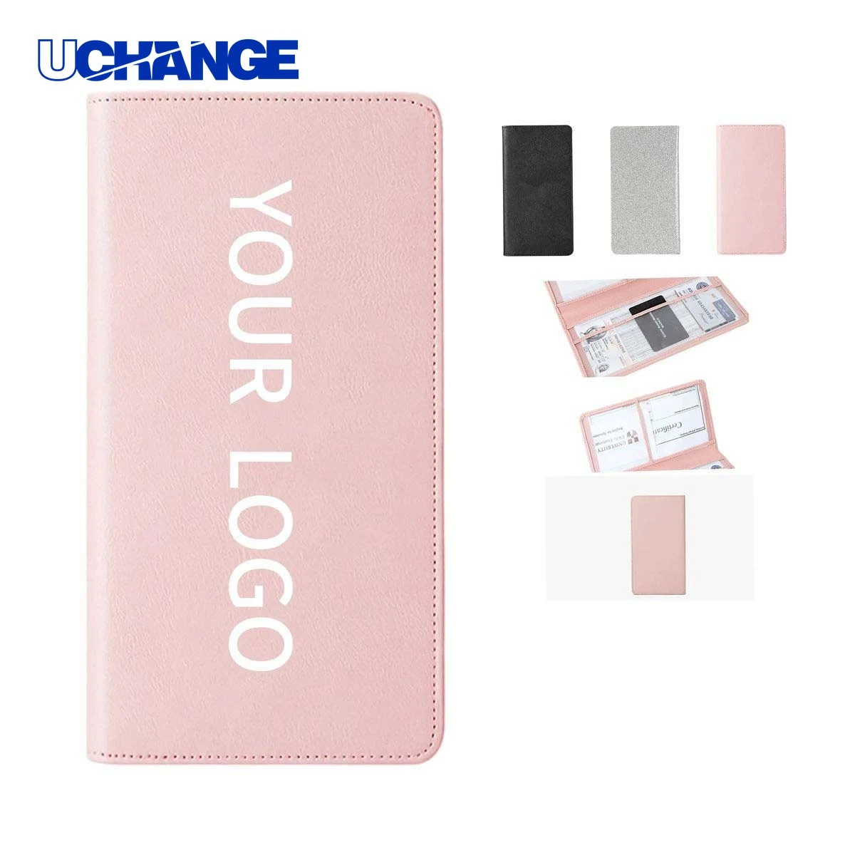 Travel Document Organizer Case with Pen Holder 1