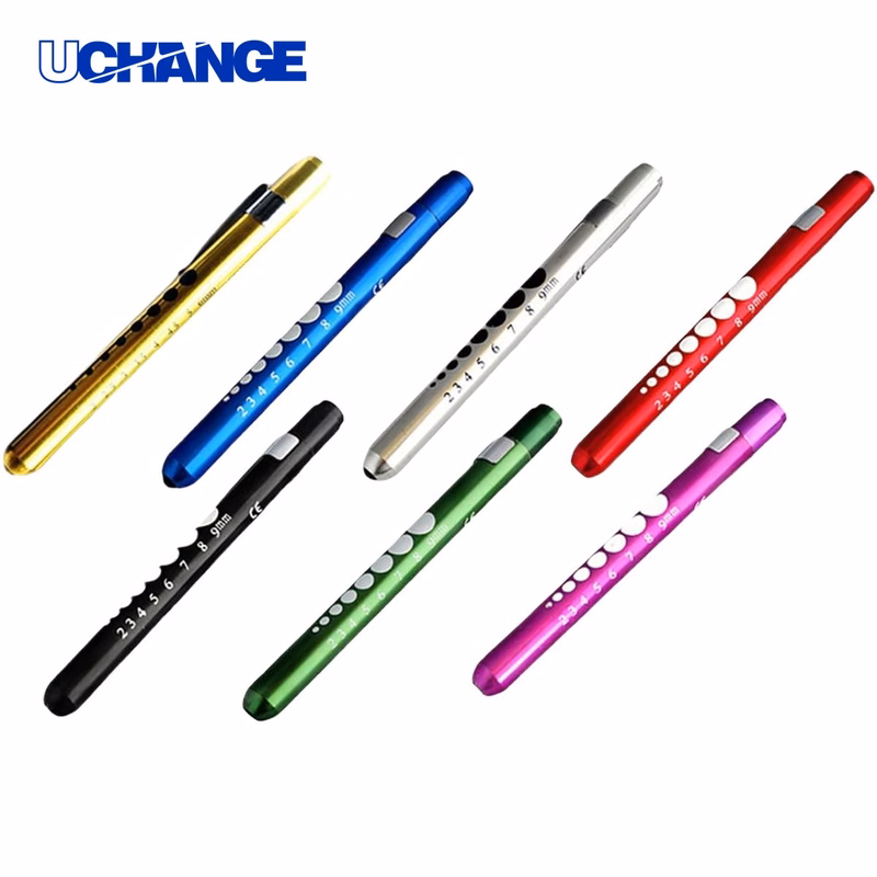 Medical Penlight Tool with Pupil Gauge