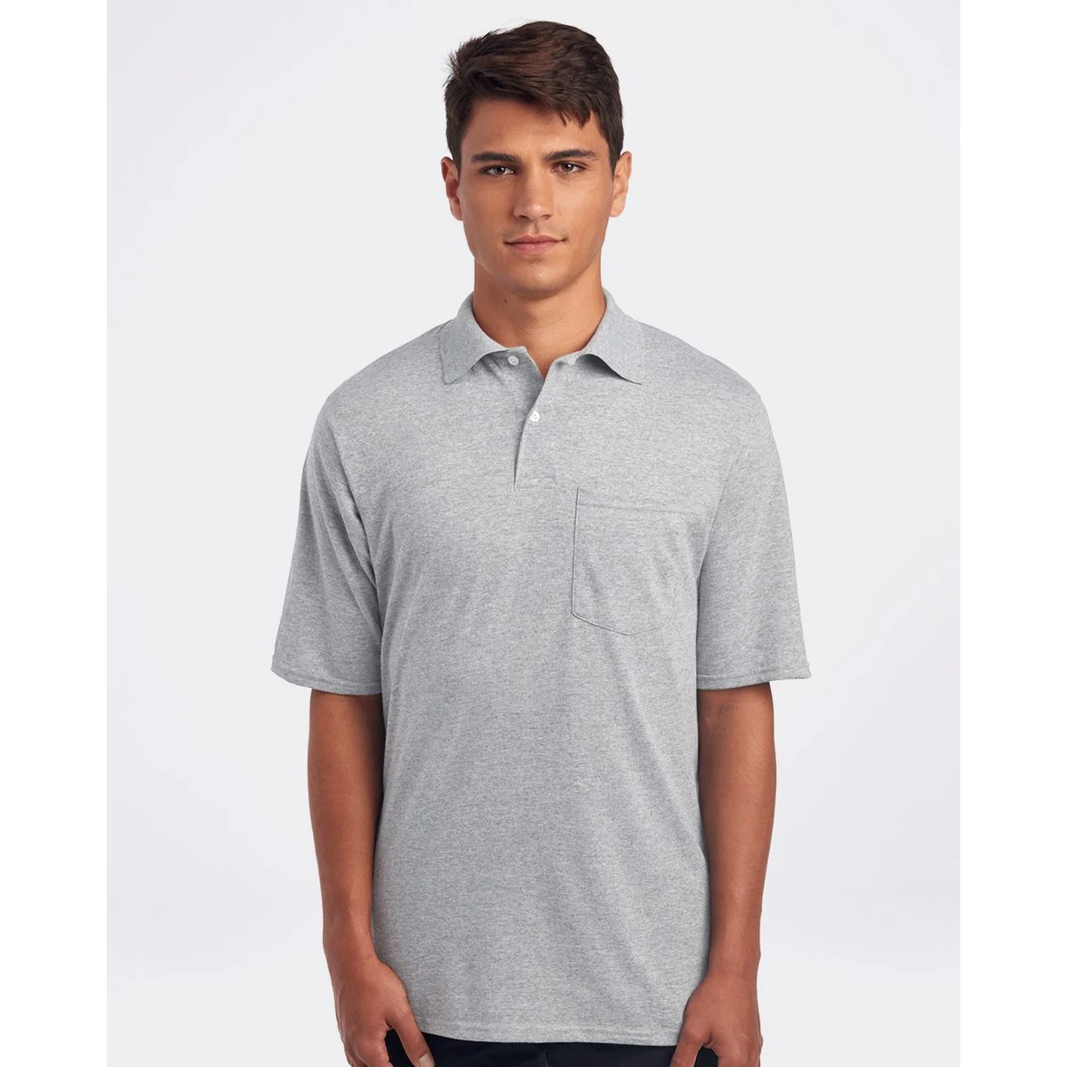 Men's SpotShield® 50/50 Polo with Pocket - 436MPR 1
