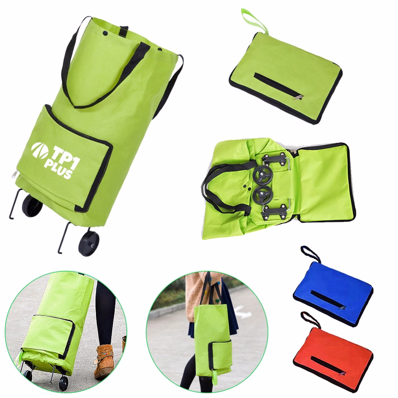 Folding Rolling Shopping Bag