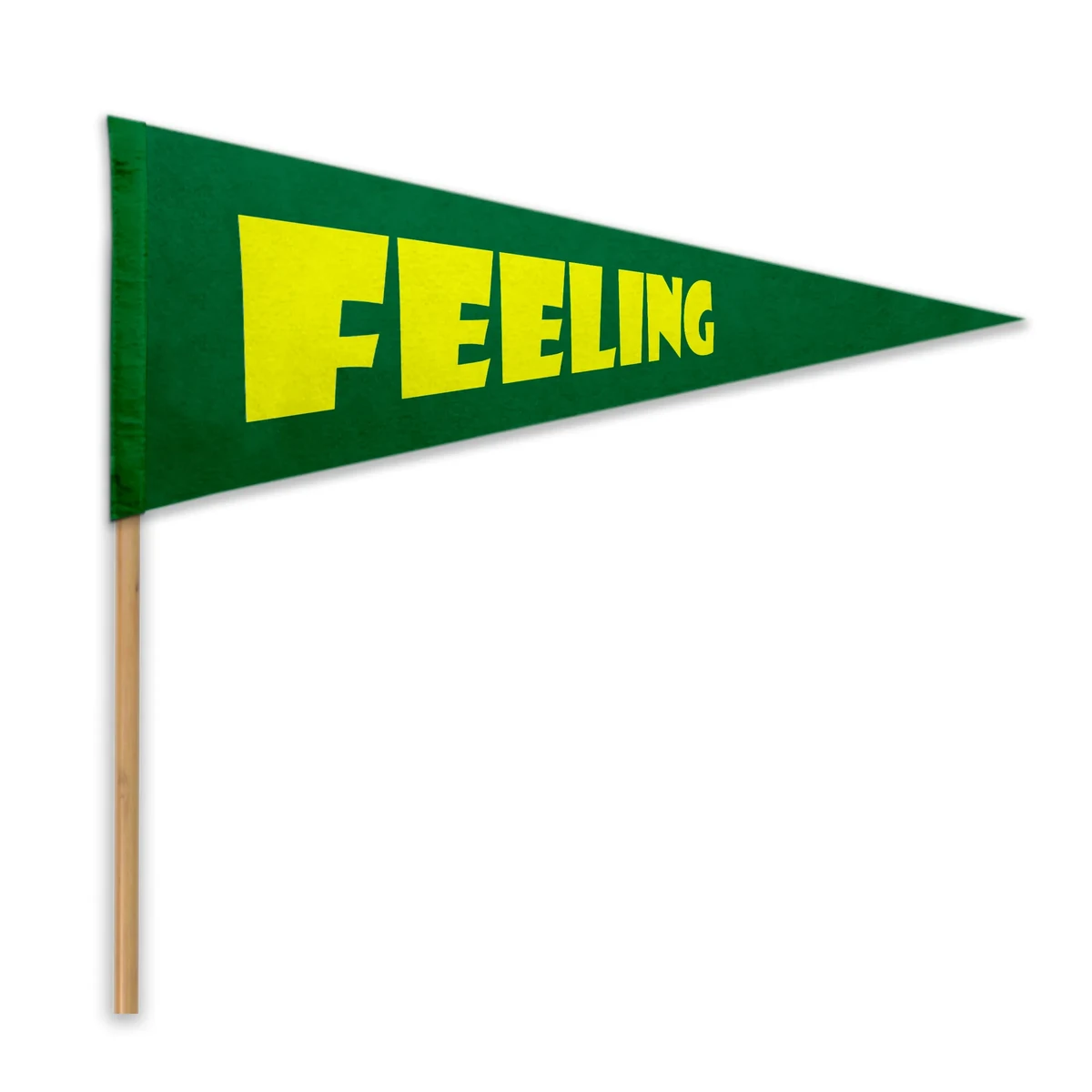 Acrylic Felt Pennant with Pole - Heat Transfer 1