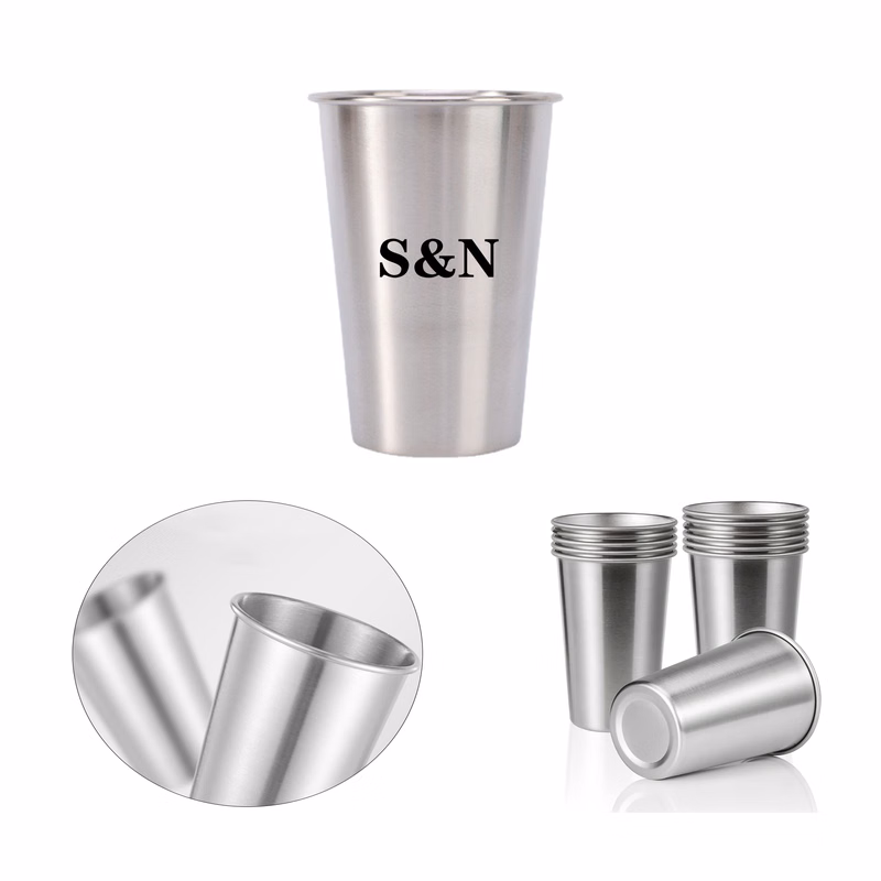 16 oz Stainless Steel Water Cup