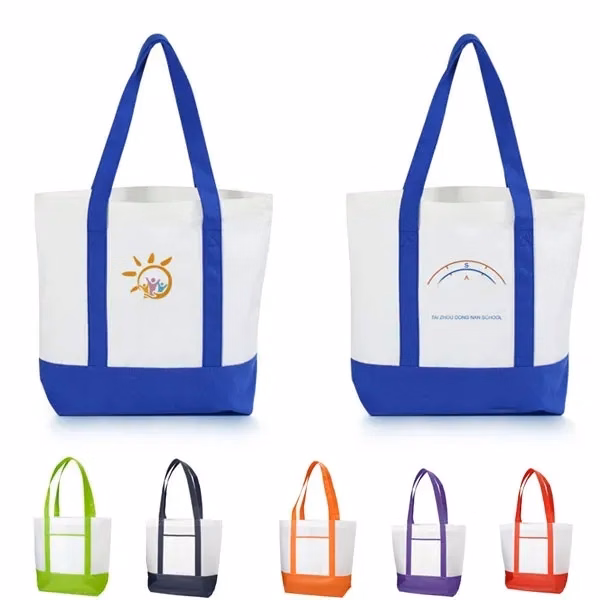 Custom 15 x 13 Inch Non-Woven Tote Bag with Long Handles — Eco-Conscious Promotional Carrier