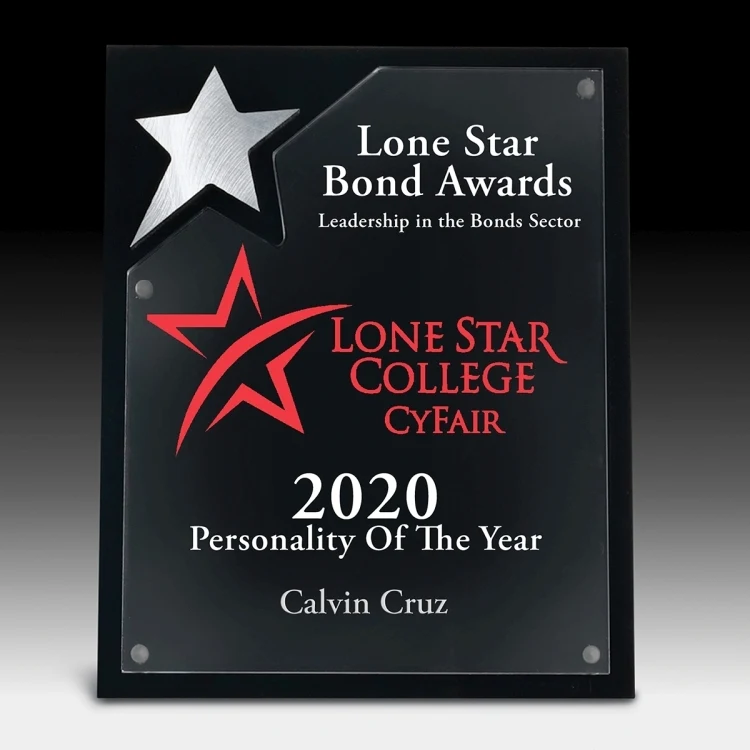 North Star Plaque - 4 Color Process - (8" x 10" x 5/8") 1