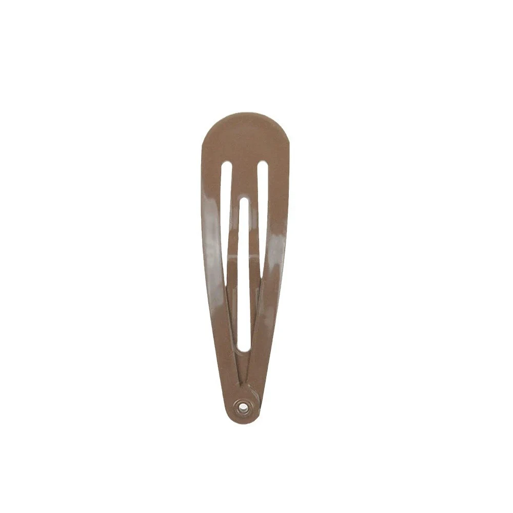2 Inch Barrettes Women Metal Snap Hair Clips 1