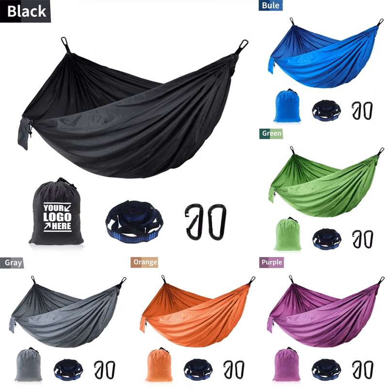 Custom Single or Double Portable Outdoor Camping Hammock