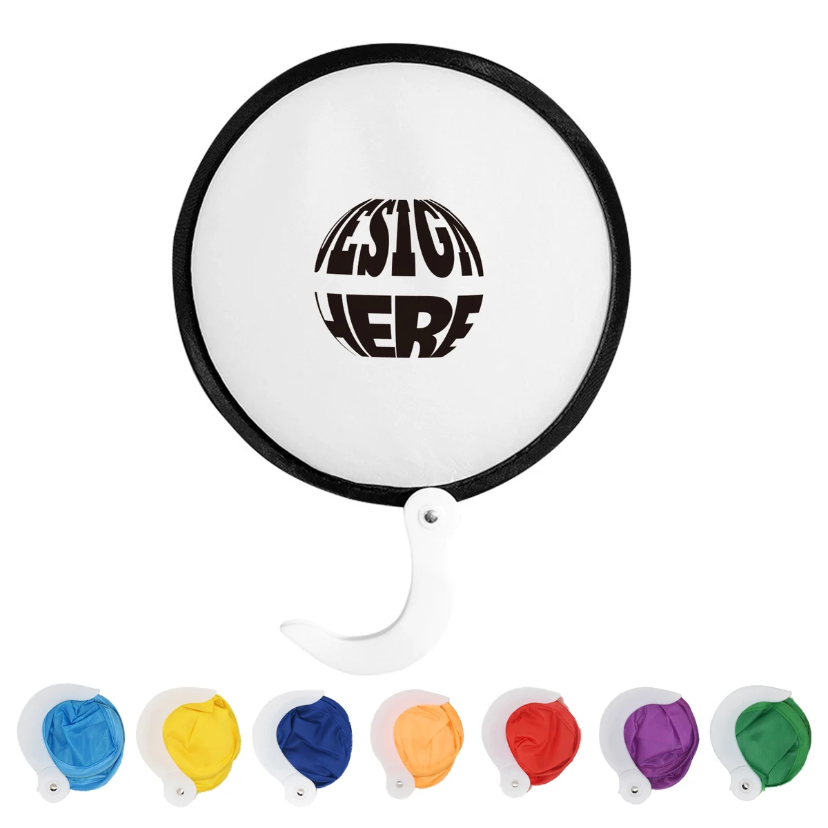 Portable Round Folding Fan 1