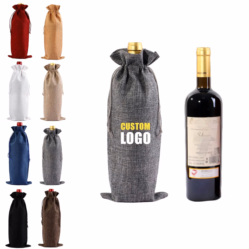 MOQ 10 pcs Wine Packaging Bag