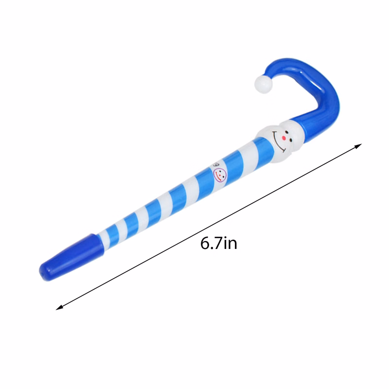 Snowman umbrella ballpoint pen