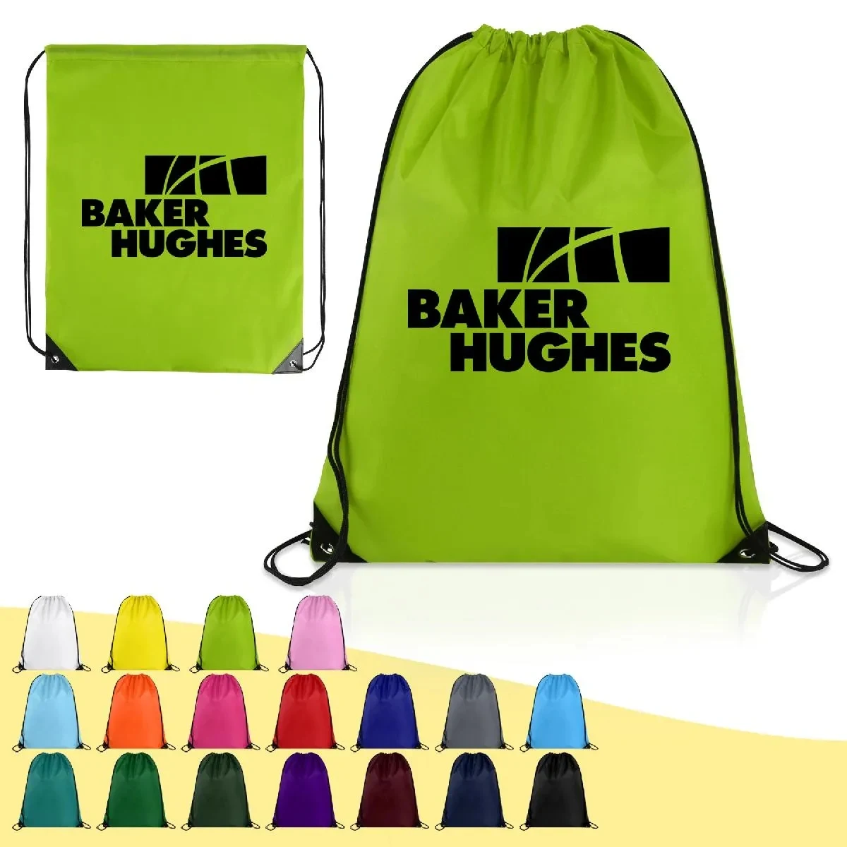 LARGE DRAWSTRING SPORTS PACK - 20" X 17" 1
