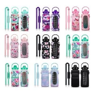 32 Oz Water Bottle With Sleeve 1