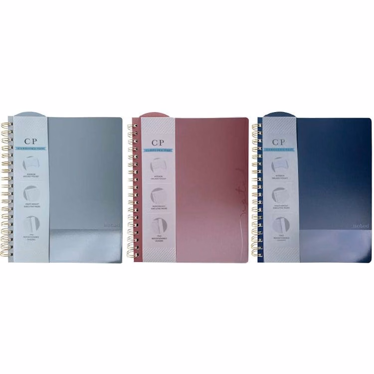 Executive Notebooks - Assorted Colors 9.5" x 7.5"
