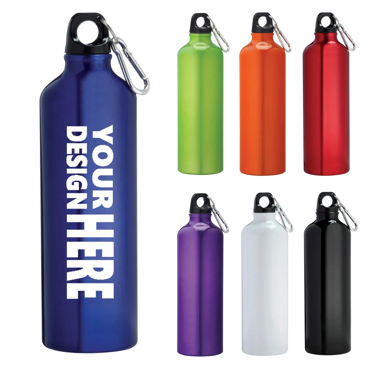 17 oz Outdoor Sports Portable Aluminum Sports Bottle 1