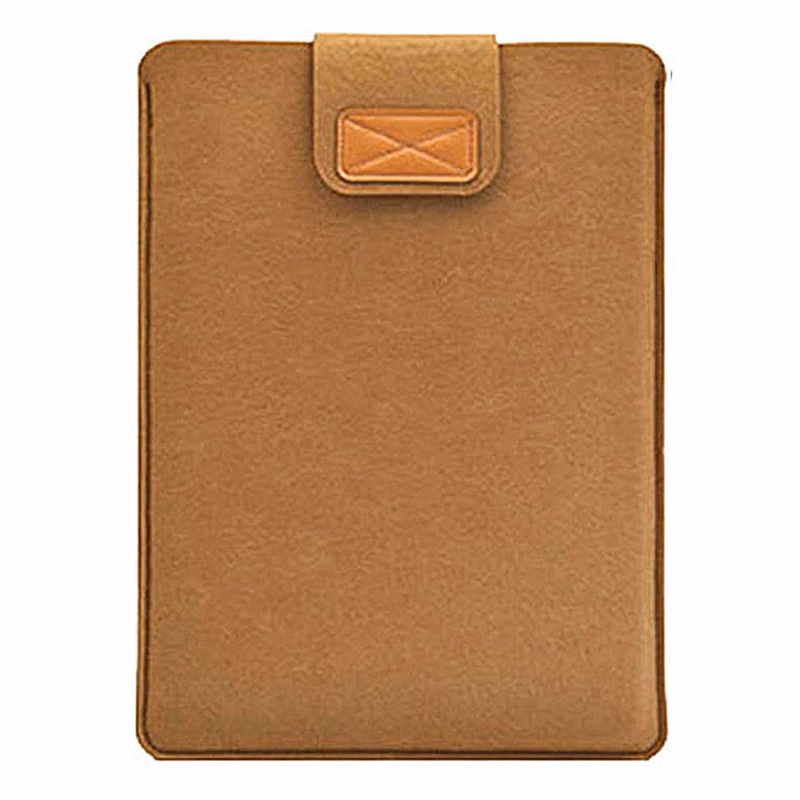 Felt Laptop Sleeve with Hook-and-Loop Fastener