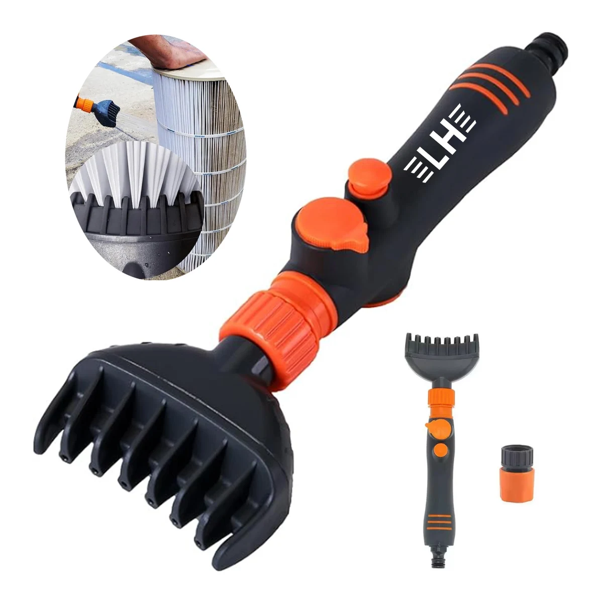 Durable Pool Filter Maintenance Brush 1