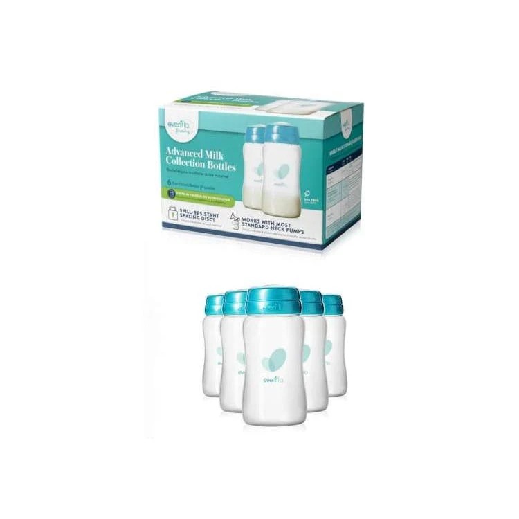 Milk Collection Bottles 5oz 6pk 1