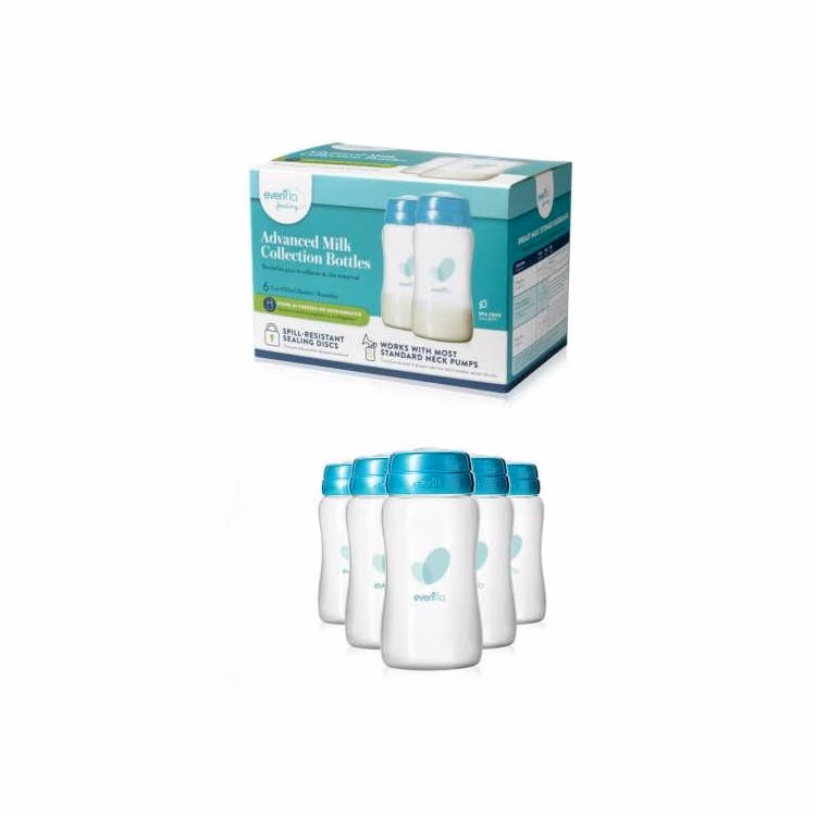 Milk Collection Bottles 5oz 6pk