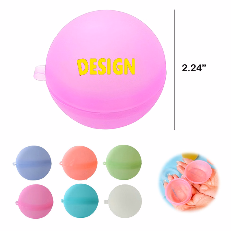 Silicone Reusable Round Water Balloons Kids Toy