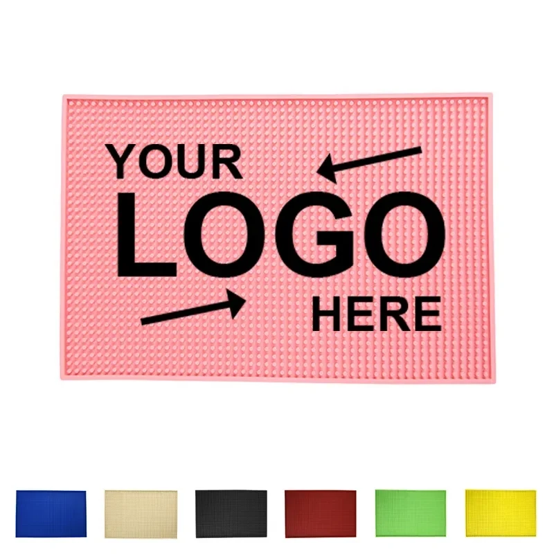 Rectangle Pvc Bar Mat 1