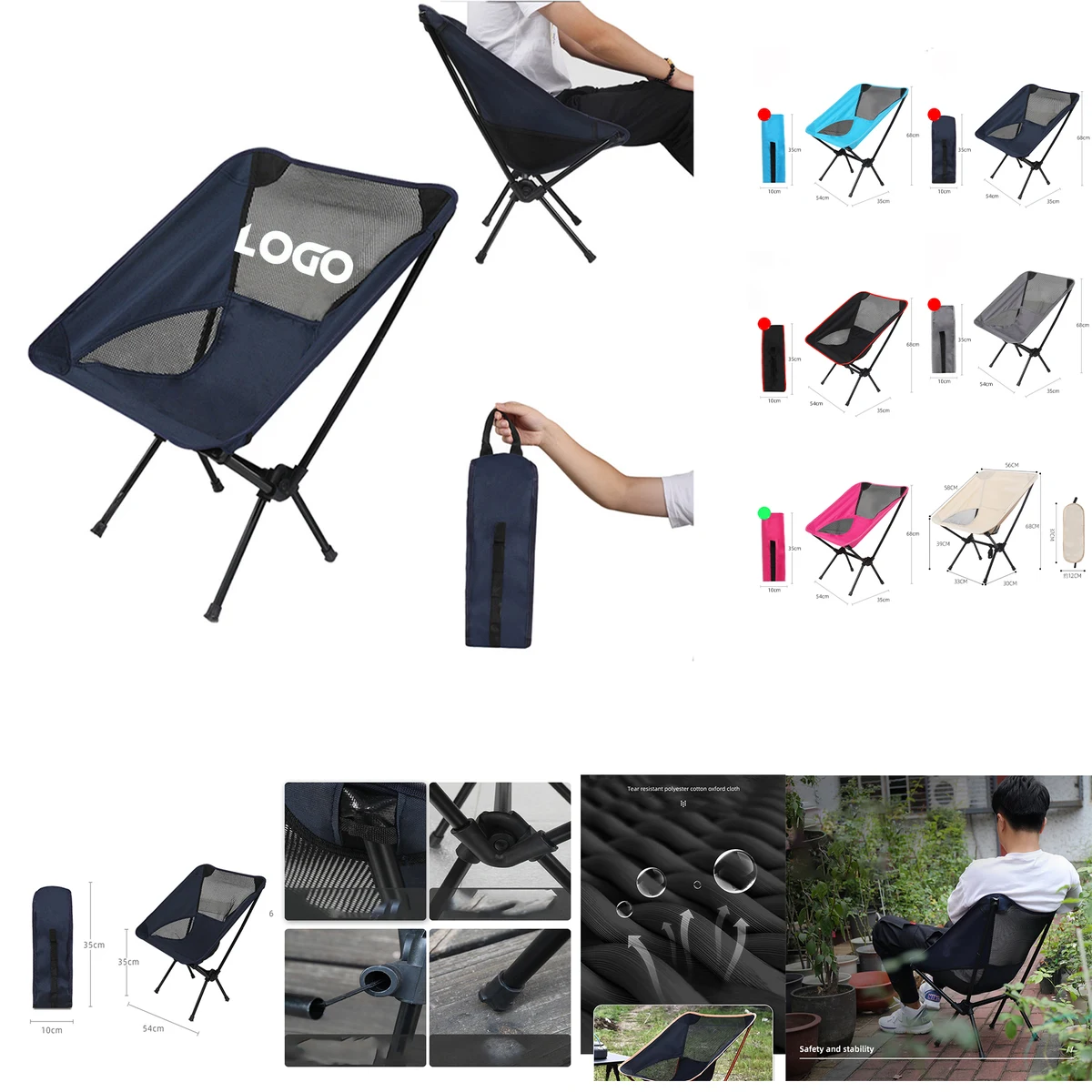 Camping Chair, Ultralight Folding Camping Chairs 1