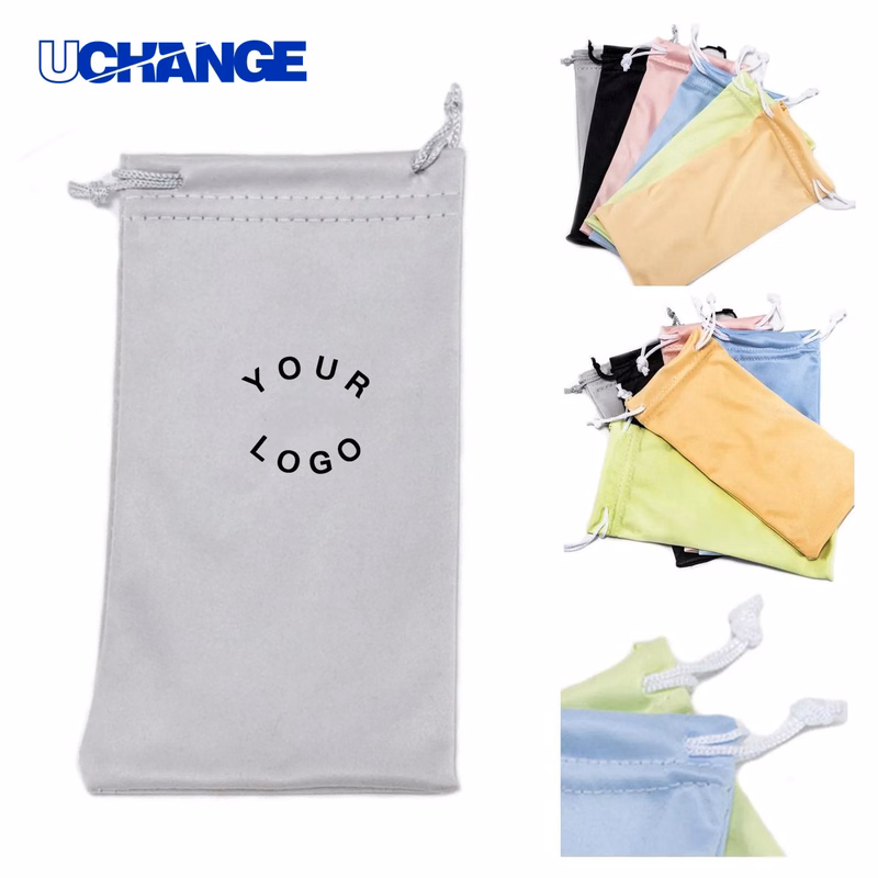 Microfiber Eyewear Pouch Case for Scratch Protection
