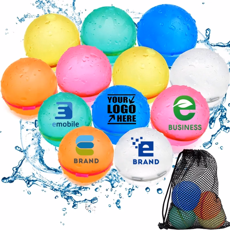 In Stock Custom Silicone Reusable Water Bomb Balloons