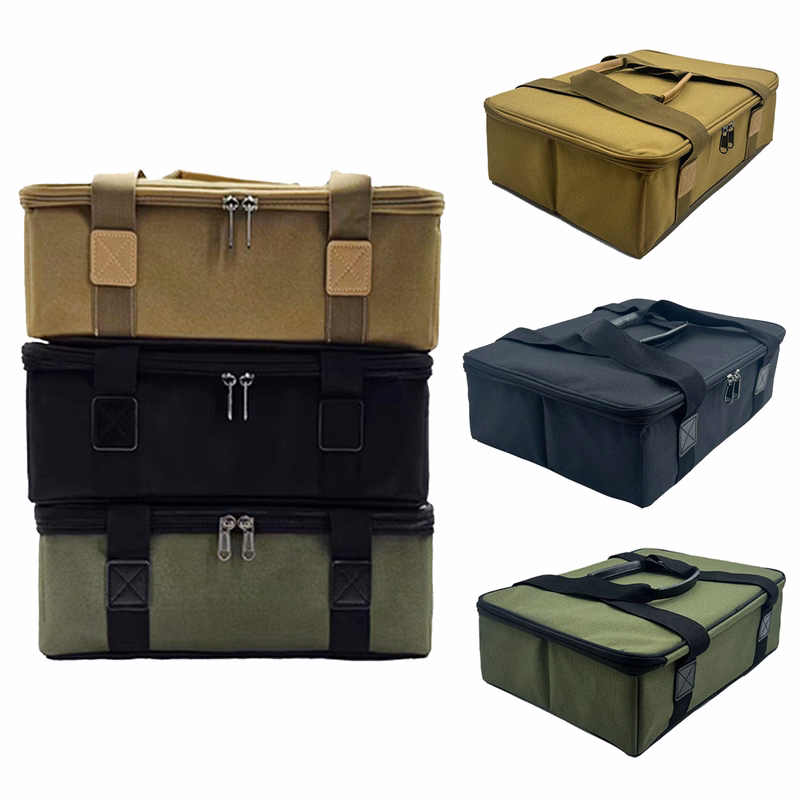 Camping Cassette Stove Gas Tank Storage Kit