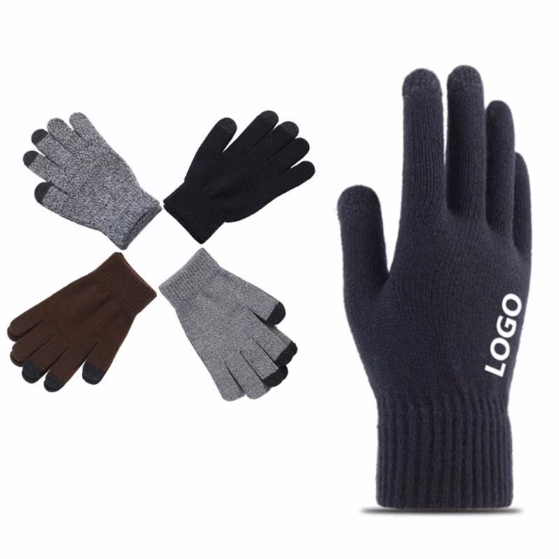 Touch Screen Knitted Gloves MOQ 100PCS
