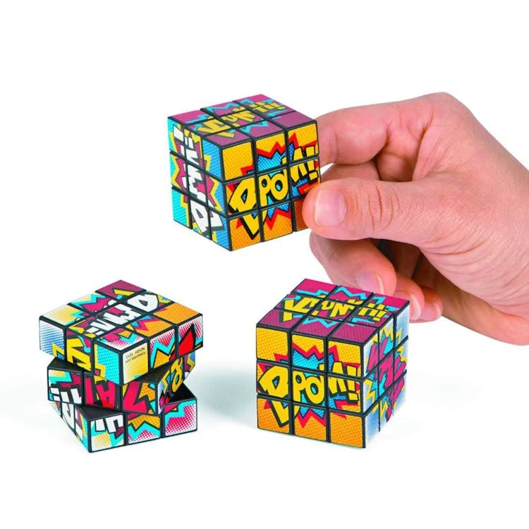 Mini Puzzle Cubes Action Words - 1.5" x 1.5" 1