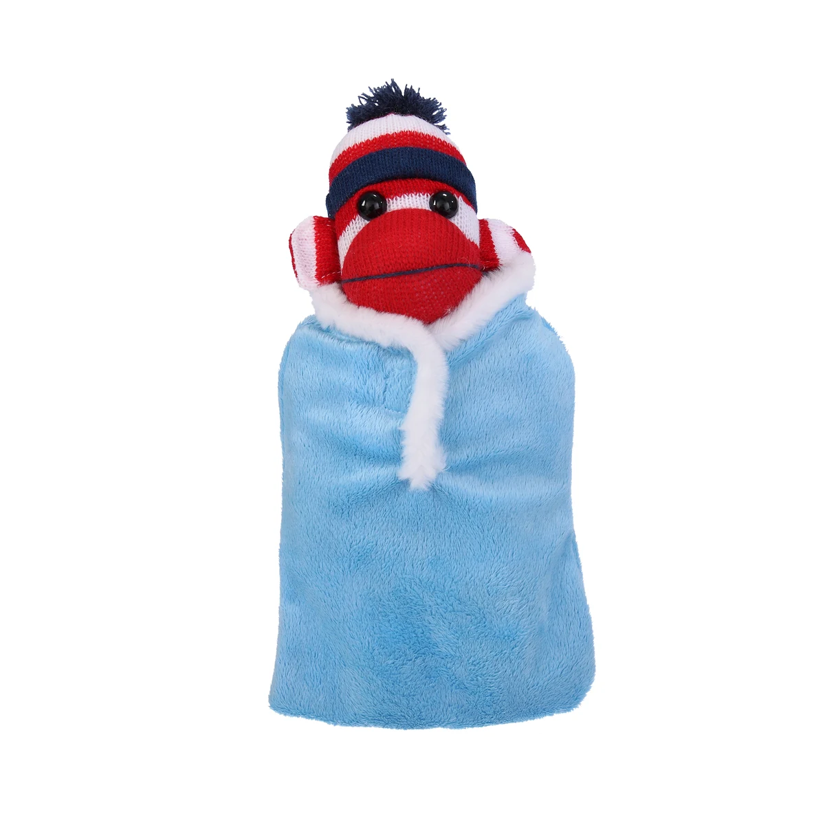 Patriotic Sock Monkey in Baby Sleeping Bag 1