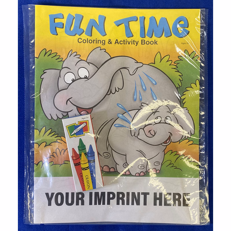 COLORING SET - Fun Time Coloring Book Fun Pack