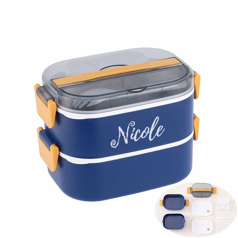 Double Layer Microwavable Lunch Box