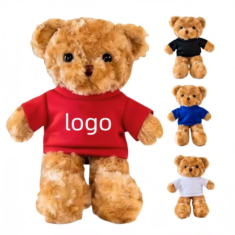 11" Custom Jersey Plush Bear
