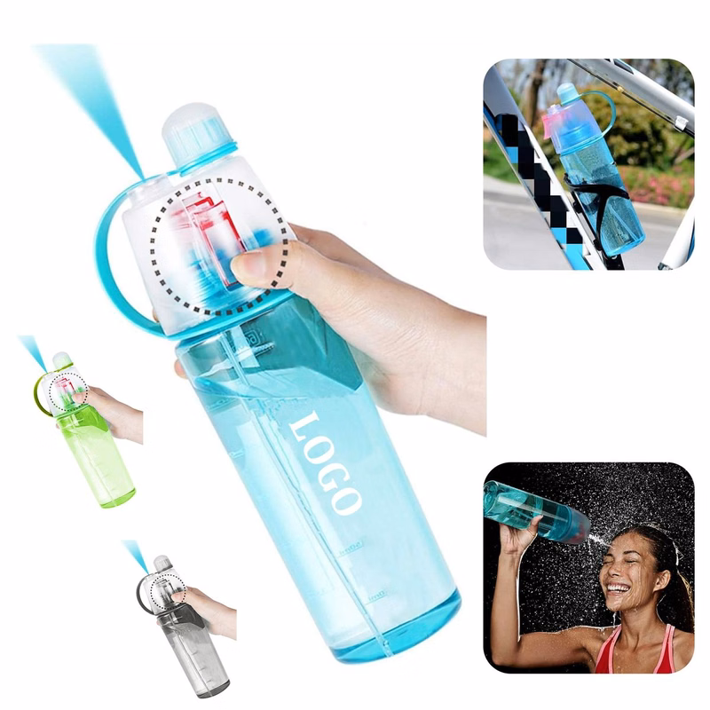 Spray Water Bottle for Drinking Sports