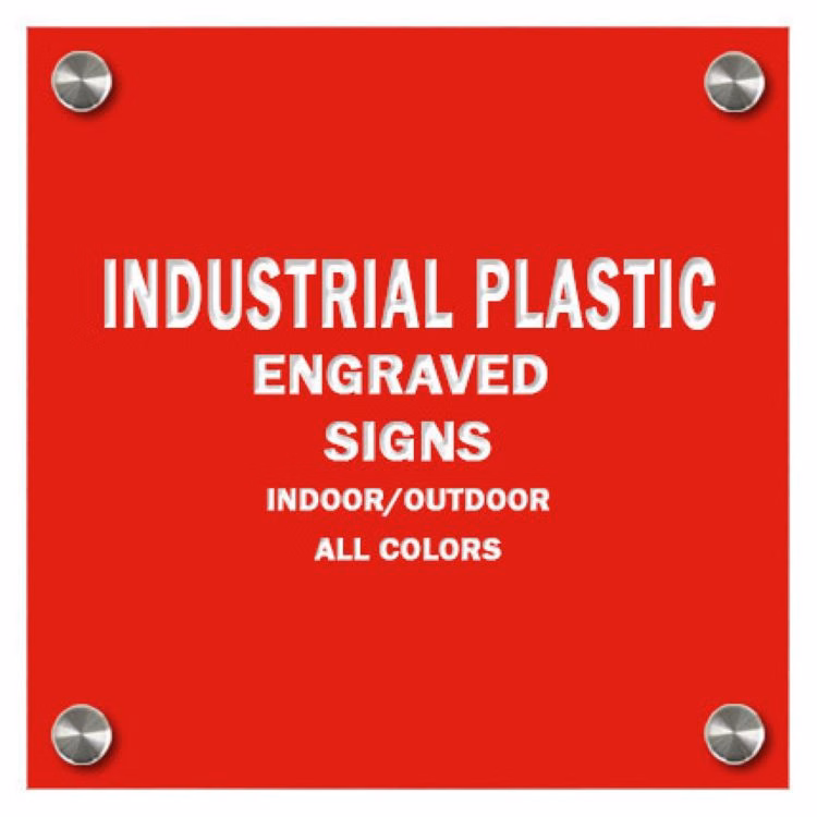 Industrial Plastic Signage 2