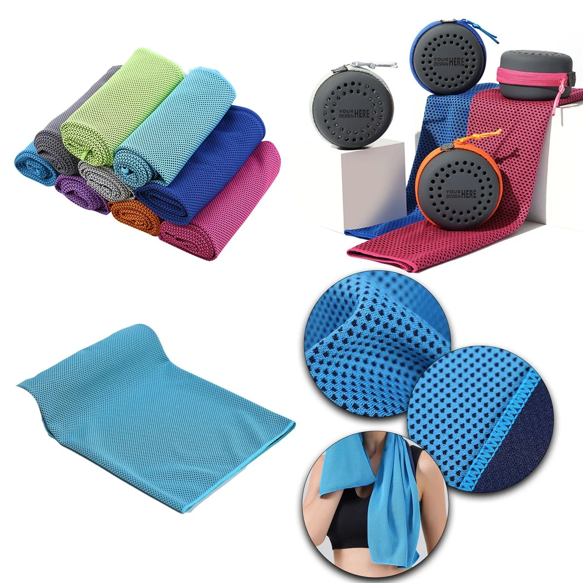 Mesh Chilling Workout Towel 1