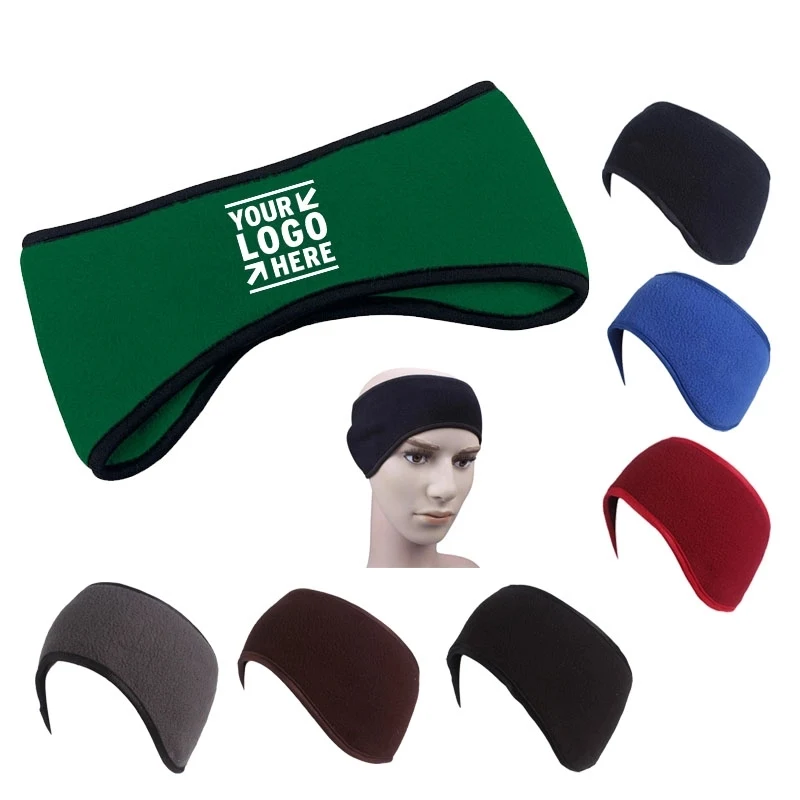 Fleece Ear Band with Custom Logo 1