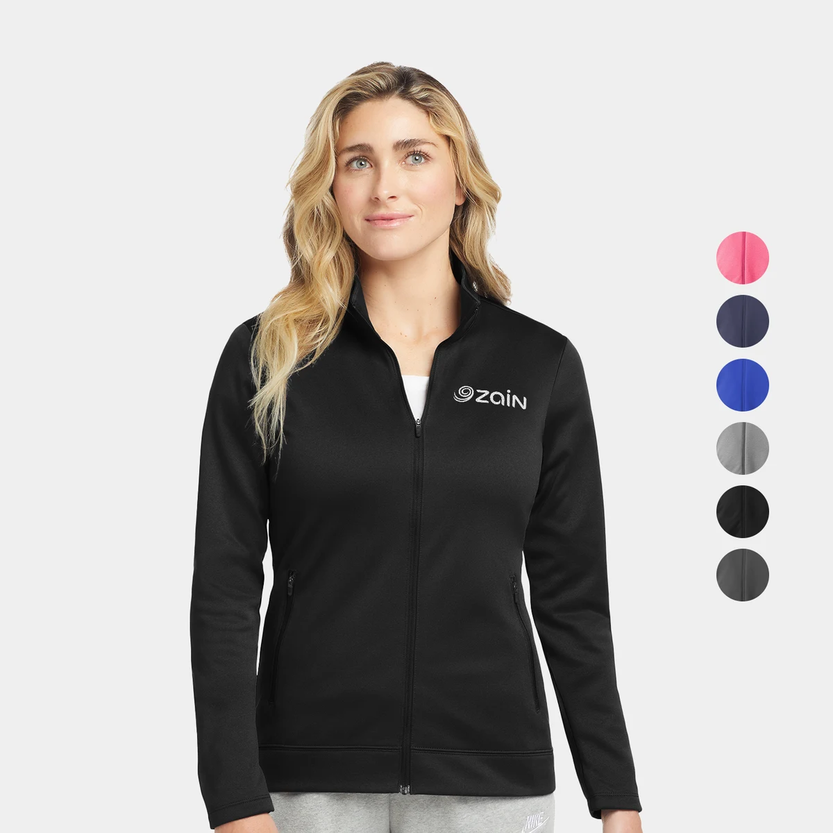 Nike Ladies Fleece Full-Zip Jacket 1