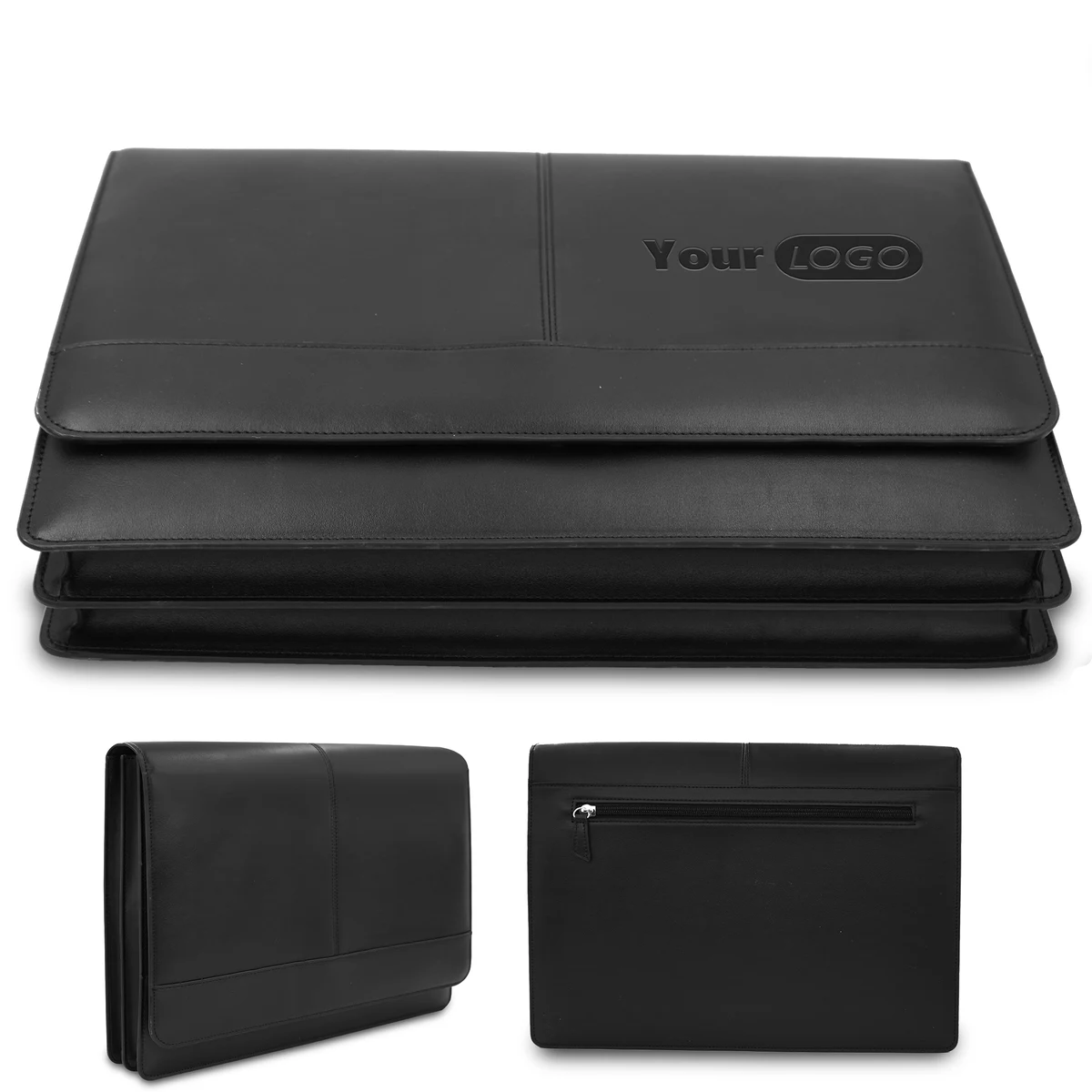 Pu Simple Retro File Bag 1