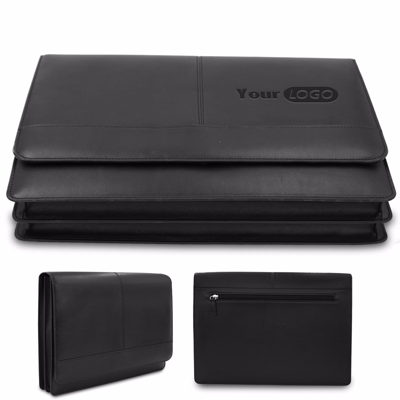 Pu Simple Retro File Bag