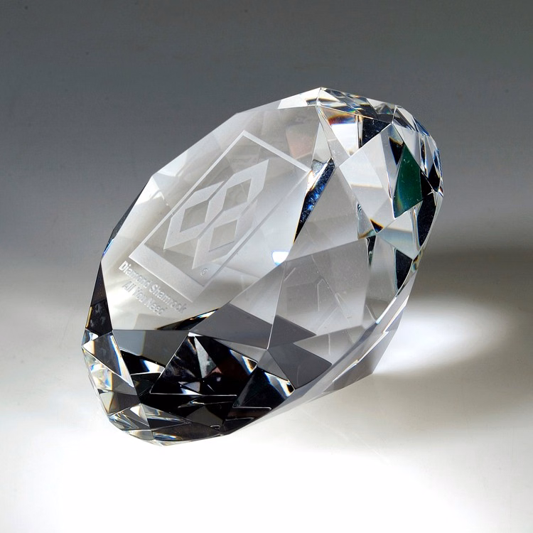 100mm Diamond Paperweight