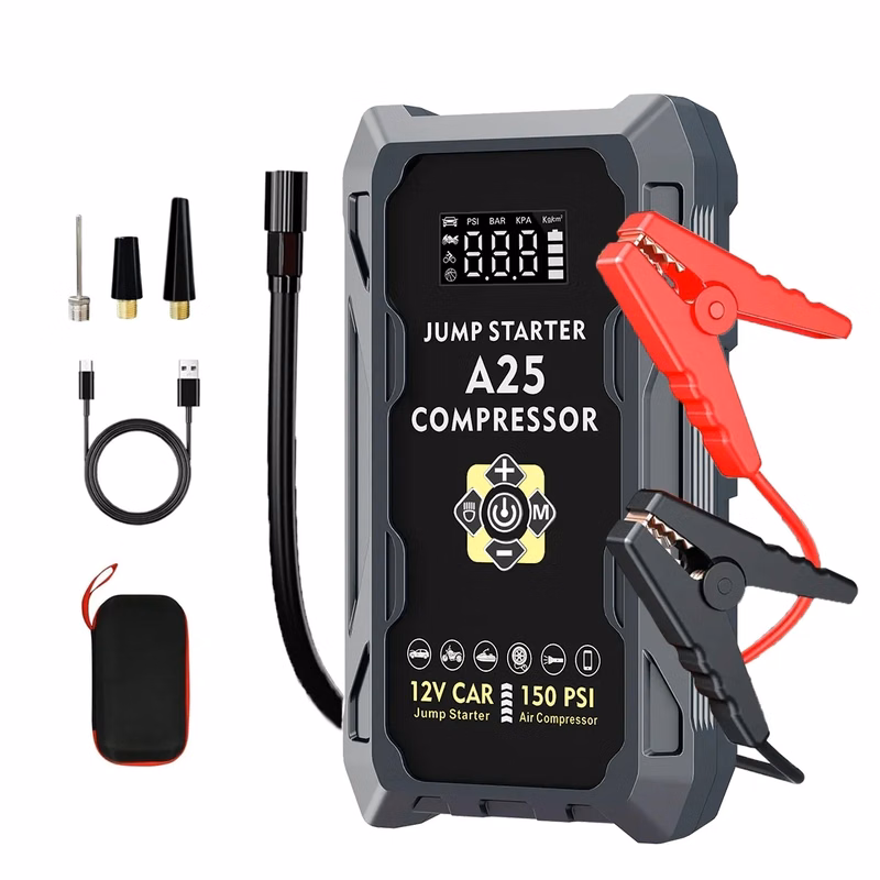 Car Battery Booster with Air Compressor